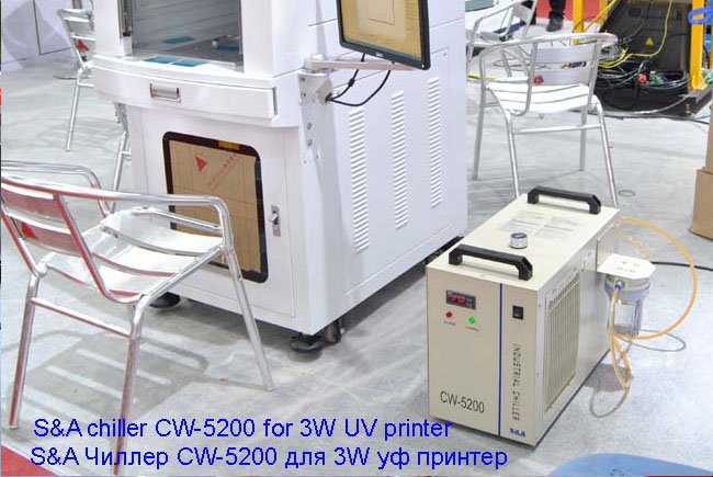 S&A Чиллер CW-5200 для 3W уф принтер