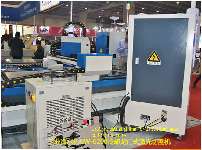 S&A промышленный охладитель для автомата для резки лазера волокна 1KW