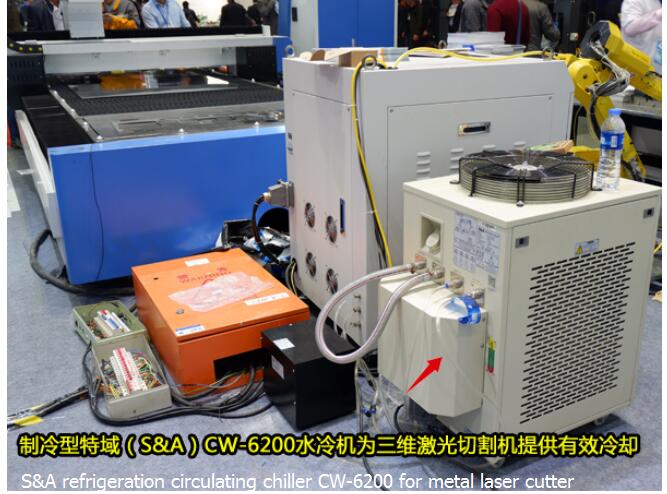 Охладитель CW-6200 рефрижерации S&A обеспечивая циркуляцию для резца лазера металла