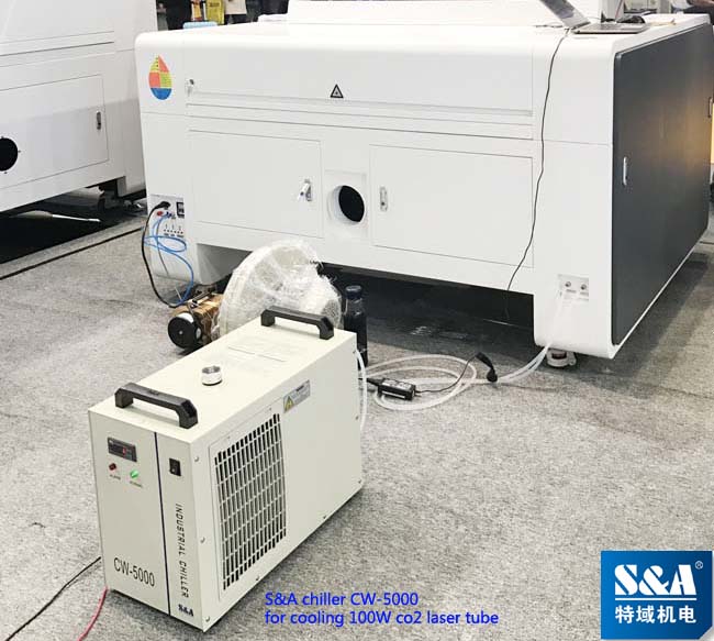 Охладитель CW-5000 воды S&A для охлаждать пробку лазера СО2 100W