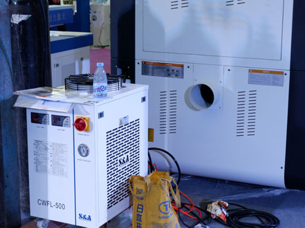 Охладитель CWFL-500 воды короткозамкнутого витка S&A для охлаждать автомат для резки лазера волокна высокой точности
