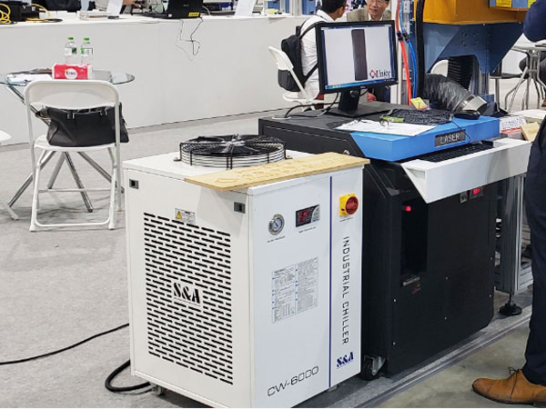 S&A с воздушным охлаждением промышленный охладитель КВ-6000 для охлаждая машины маркировки лазера